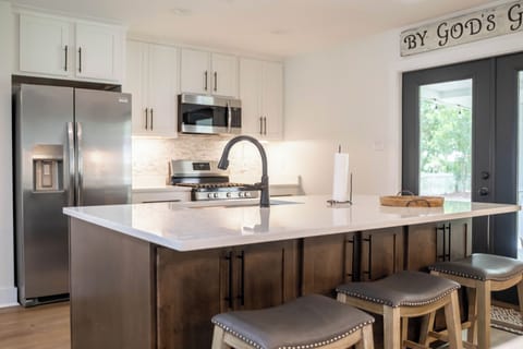 Kitchen with modern appliances