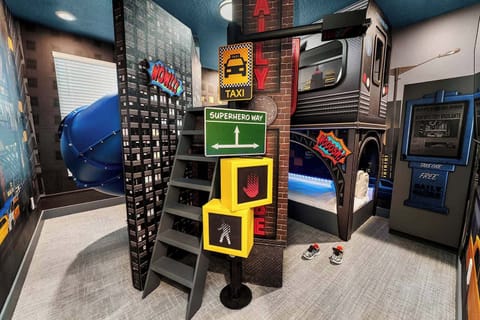 Superhero City *Theme Room 1* on Second Floor
