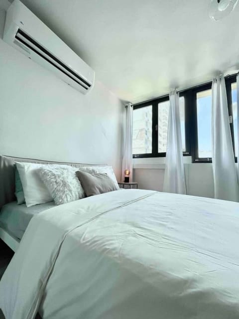 Wake up to the stunning view of the city.