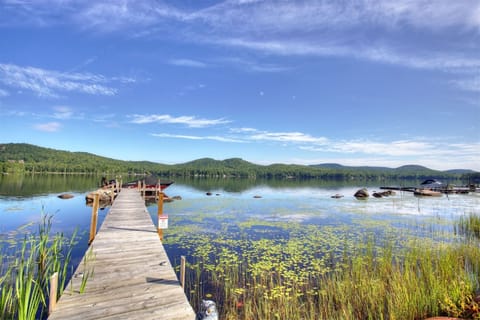 Dock sitting on the Shores of Fern Lake