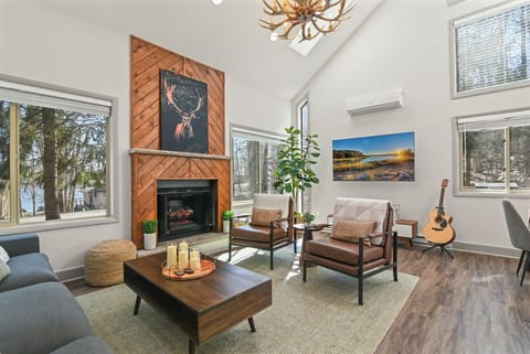 spacious living room