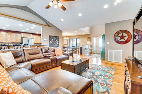 Omaha Vacation Rental | 4BR | 3.5BA | Stairs Required | 4,500 Sq Ft