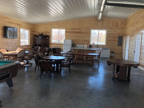 Full kitchen with dishwasher and cookware, refrigerator, stove (no ice maker).
