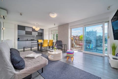 Living and dining room