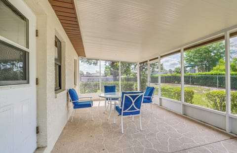 Lanai | Outdoor Dining Area