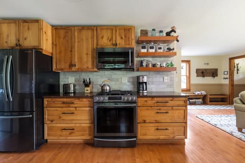 Full-sized appliances with everything you need.