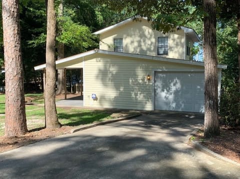 Our driveway with plenty of parking!