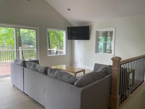 Family Room with smart tv