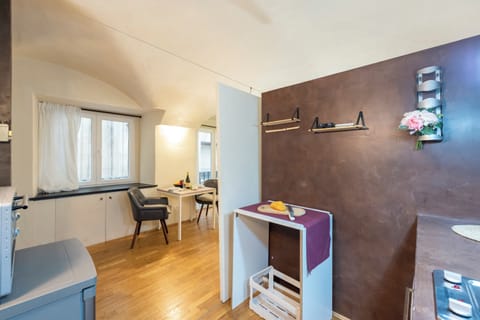 Kitchen and dining area