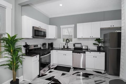 Large open concept kitchen downstairs