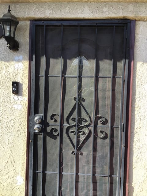 Ring camera on the outside for safety