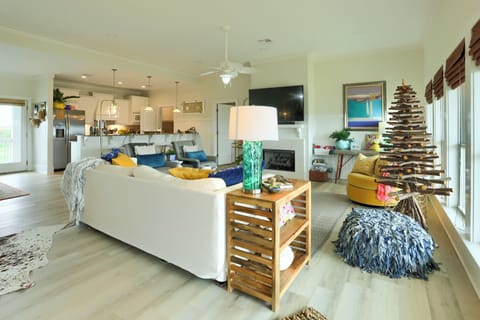 Port Bolivar Vacation Rental | 3BR | 2BA | 1,667 Sq Ft | Stairs Required