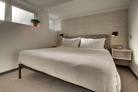 Bedroom. Interior and views may vary by availability.