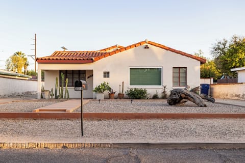 Front entrance of the house