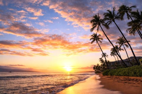 The nearby Kaanapli Beach is the perfect place to catch some beautiful Hawaiian sunsets.
