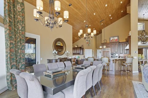 Large Dining Table with Seating for Twelve