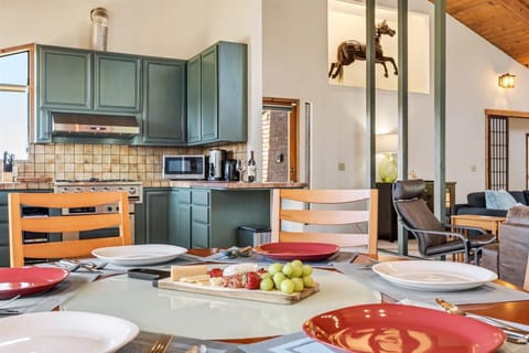 Open , large kitchen with new everything!