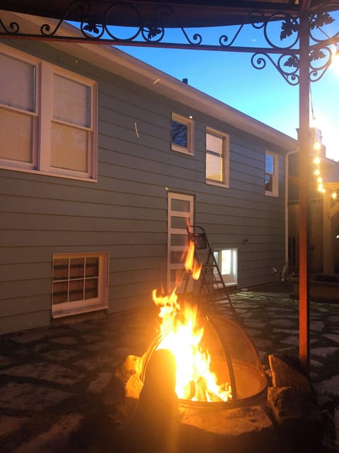 enjoy a fire outside (subject to burn bans)