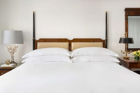 Sink into cloud-soft pillows for a perfect night’s sleep.