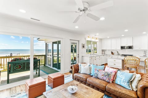 Another view of the well-appointed living space.