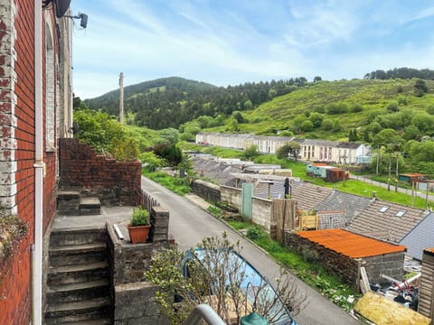 View | Creative Afan Valley Home, Blaengwynfi, near Neath