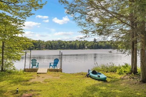 The dock is great for watching sunsets, fishing, or going for a swim