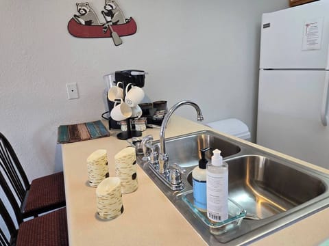 Sink and Coffee Station