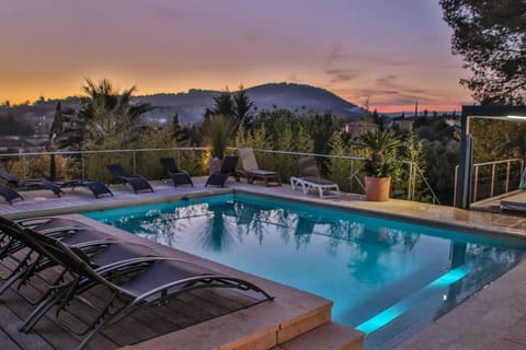 Swimming pool view