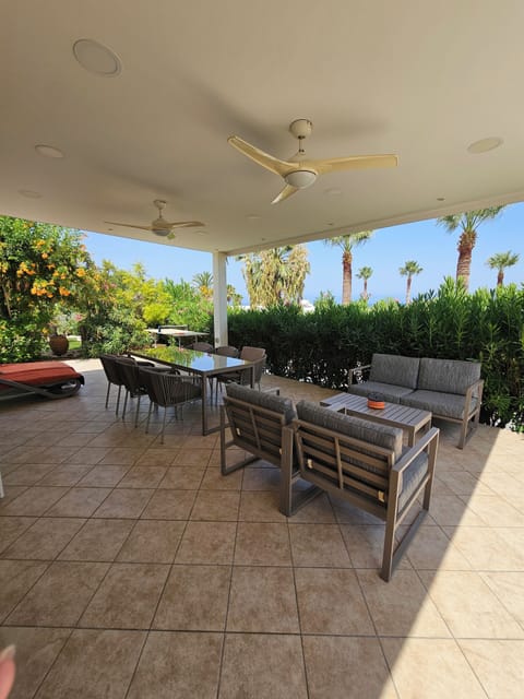 on the beach house latsi - in front of the beach