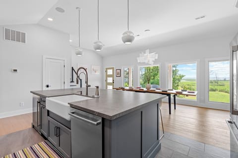 View of the bay while cooking