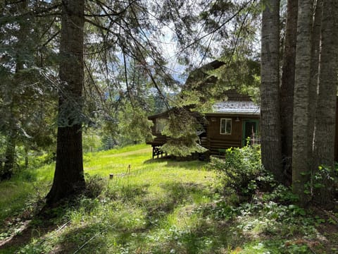 View of back entry to house