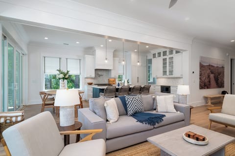 Open concept first floor