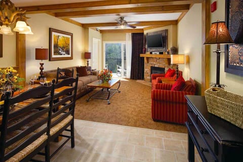 Spacious living room