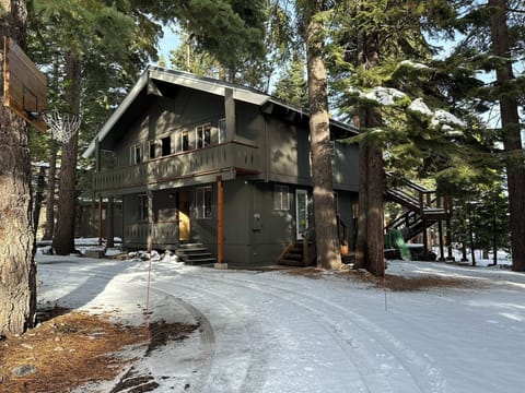 Front with circular driveway