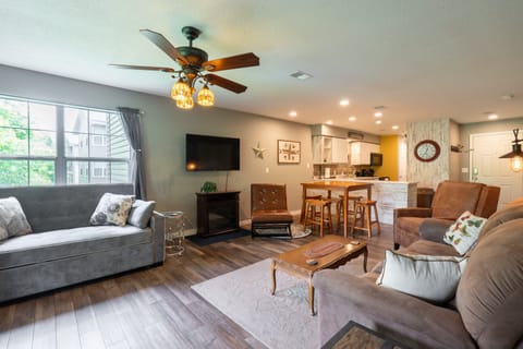 Living Room and Dining Area
