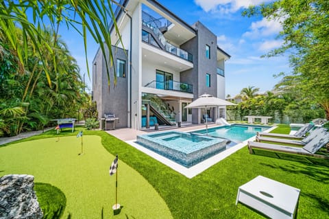 Slip into your private saltwater oasis—sunlight dancing on water, tranquility at your fingertips