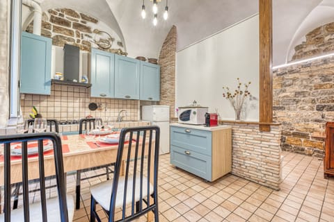 Kitchen and dining area