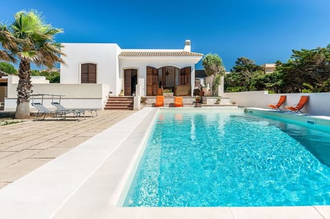 pool with sea view