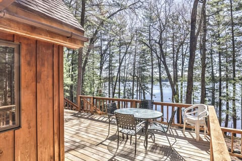 There's better way to start your day then sipping coffee on the deck!