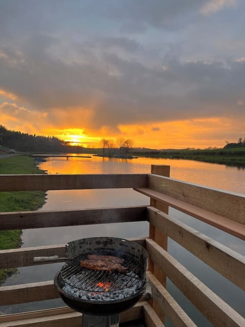 Sunset at the Lakeside