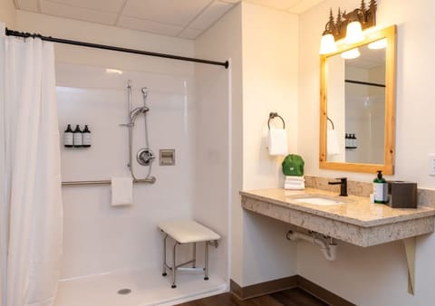 Refresh after exploring with an easy, accessible walk-in shower.
