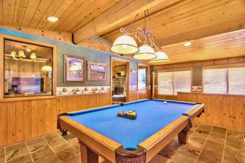 Pool table room