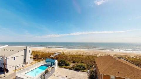 Ocean Front View and Pool
