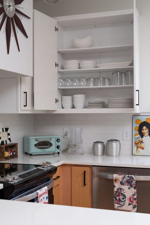 Enjoy a fully stocked kitchen