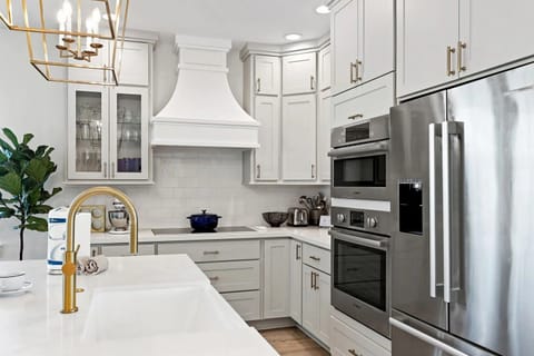 New, modern appliances