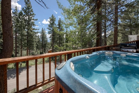 Hot Tub on back deck