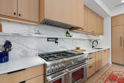 Thermador Gas Stove, Induction Cook Top and Double Oven