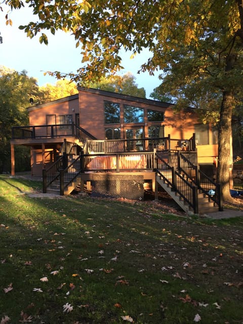 We built the deck ourselves 