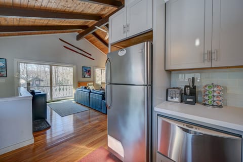 Our new kitchen is stocked with everything you need