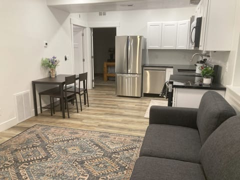 Full Kitchen and Living Room